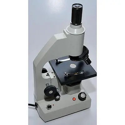 Student Microscope with Illumination / Halogen Lamp, PRM-11