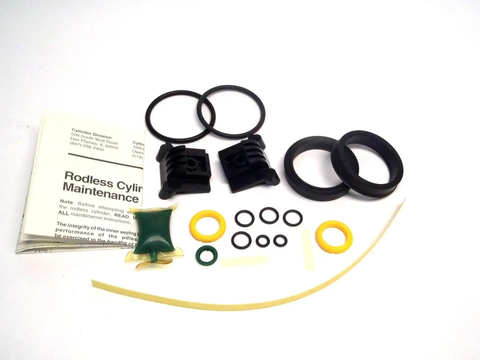 Used Parker Schrader Bellows Rodless Cylinder Seal Kit 50mm Parts (Hydraulics and Pneumatics) Michigan US | Maverick Industrial Sales #1410640