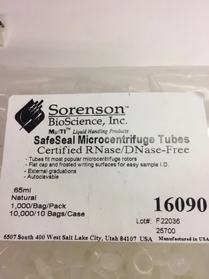 NEW SORENSON BIOSCIENCE INC 16090