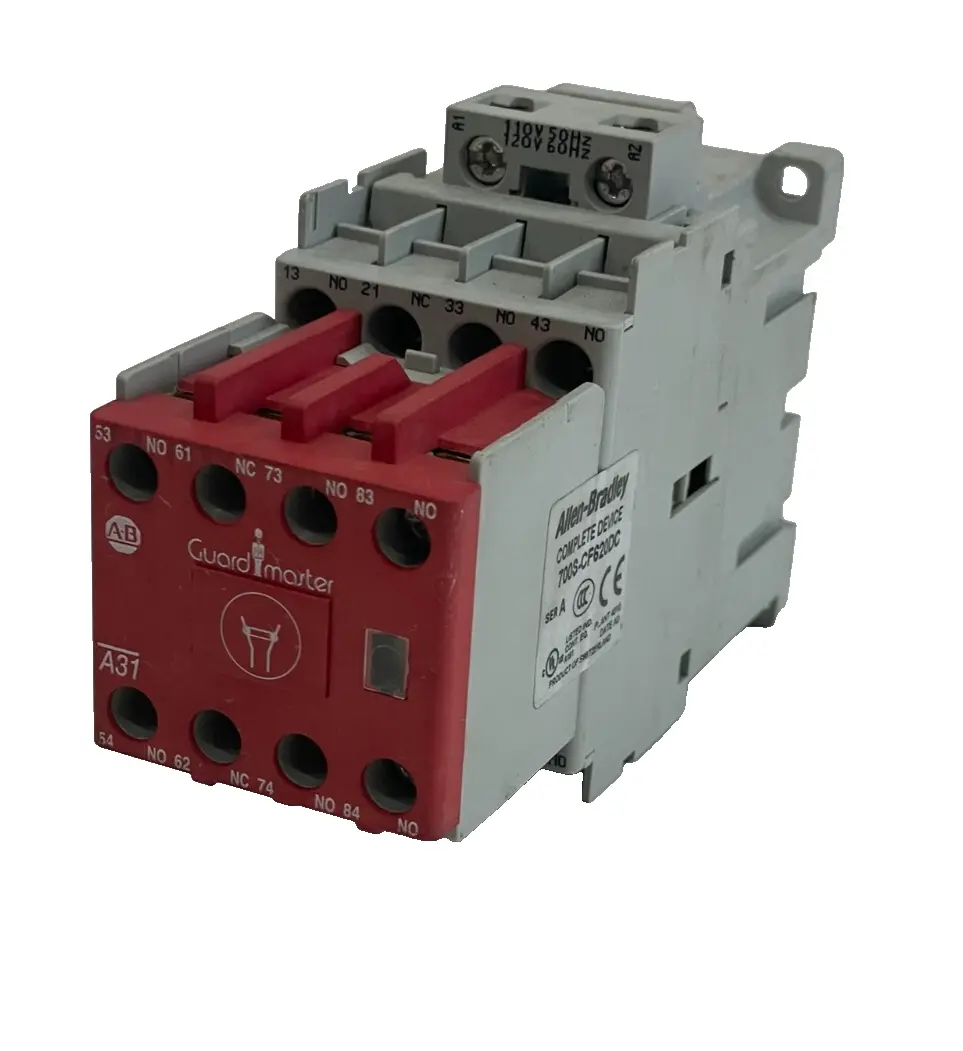USED ALLEN BRADLEY 700S-CF620DC SAFETY CONTROL RELAY SER.A 700SCF620DC
