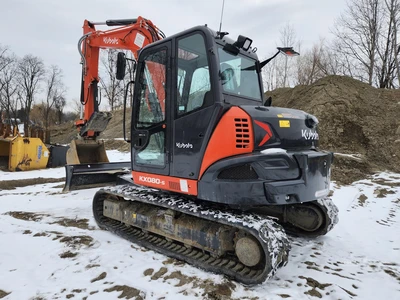 Used 2024 KUBOTA KX080-5 Crawler Excavators | Abele Tractor #1342835