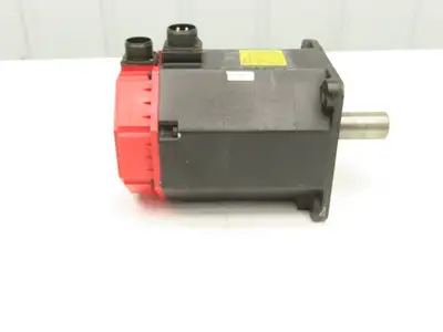 Fanuc A06B0142B075R AC Servo Motor 2.1kW 186V 3Ph 2000RPM Encoder A8600360V501