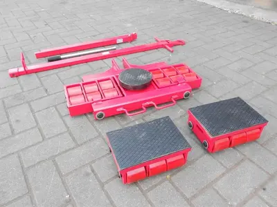 USED TROLLEY SYSTEM FOR MOVING MACHINERY 24 TON