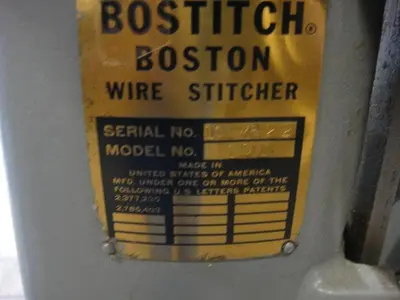 USED BOSTITCH 19