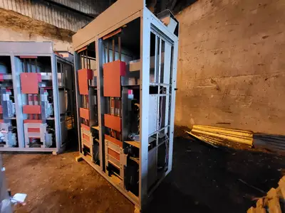 4160 Volts, Series 81000 Two-Column Motor Control Center (MCC) Section