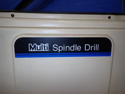 28" X 15.5" Multi Spindle Drill
