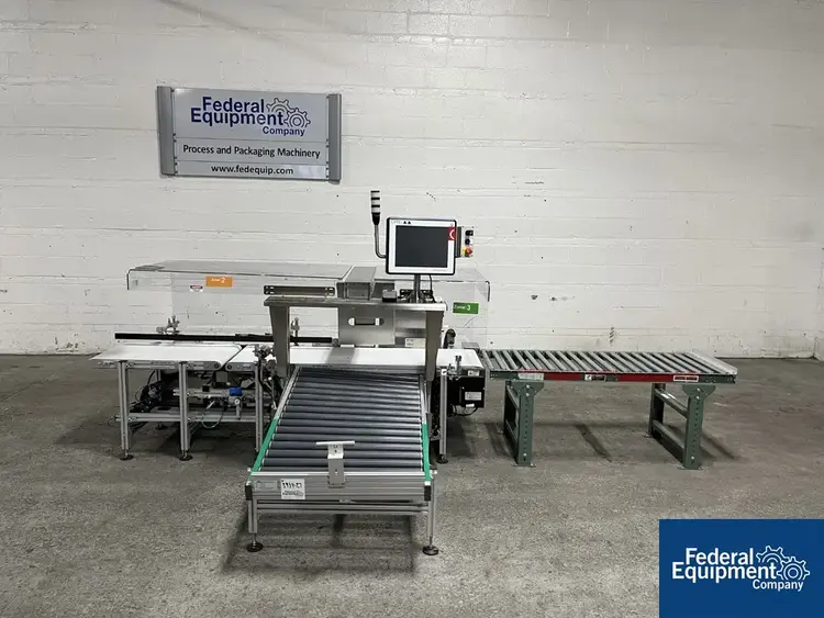 Used Optel Optel OP300 Case Label Inspection System with mk North America GUF-P 2000-AC Conveyor Inspection Machines Ohio US | Federal Equipment Company #1566200