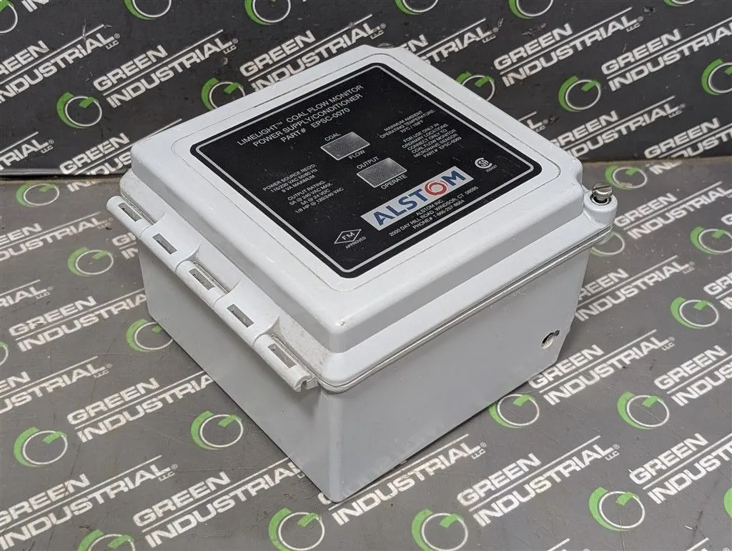 Alstom EPSC-0070 Limelight Coal Flow Monitor Power Supply / Conditioner Opq Used