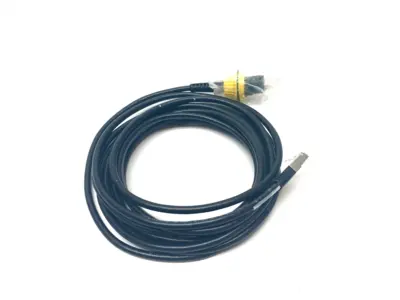 USED COGNEX DATAMAN BARCODE READER SCANNER ETHERNET CABLE, 5M, RJ45