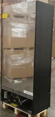 36" 2 door glass display refrigerator