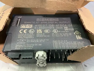 Used SIEMENS 6ES71384FB040AB0 PLC Input & Output Ohio US | HGR 24 #1520811