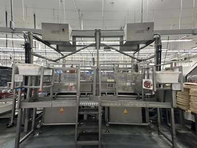 Pizzamatic (Grote) 2-Lane, 4-Head Meat/Pepperoni Slicer System