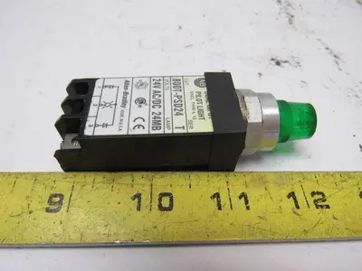 A-B Allen Bradley 800T-PSD24 Ser. T 18mm Pilot Light Green 24V