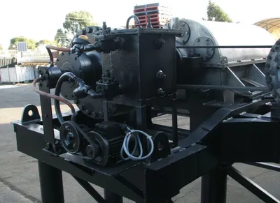 Krauss-Maffei KVZ-431 decanter centrifuge, 316SS.