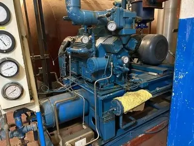 Compressor Room with Wittemann Hasselberg CO2 Packaged & Haffmans