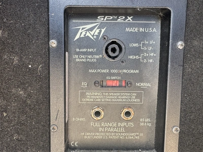 Used PEAVEY SOUND SYSTEM Commercial Audio/Visual Equipment Michigan US | Miedema Asset Management Group #1341876
