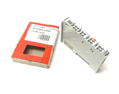 USED BECKHOFF ETHERCAT 4-CHANNEL DIGITAL INPUT TERMINAL 24VDC
