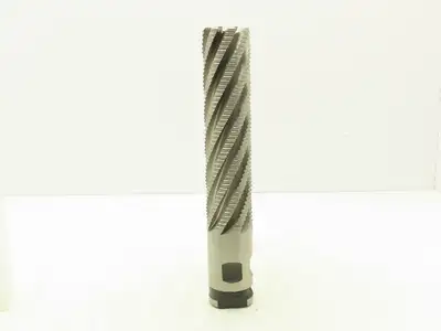 Putnam Tool 97126 Fluted Coarse Pitch Knuckle Rougher End Mill 2" Dia x 8" Flute