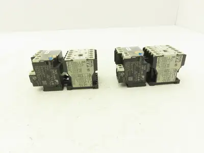 Fuji SK12L Motor Starter Contactor 5.5kW 600V & Overload .95-1.45A Lot of 2