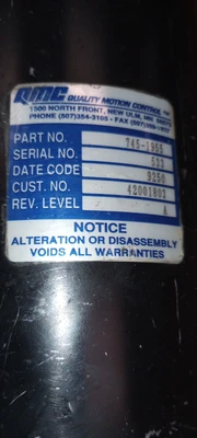 USED Quality Motion Control 42001803