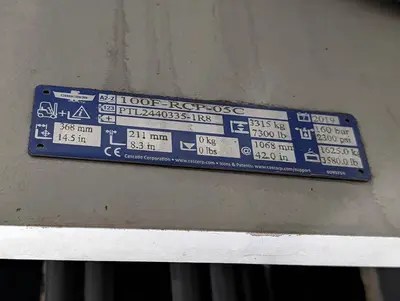USED YALE GLC120VX