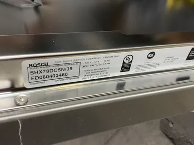 Used BOSCH SHX78DC5N/39 Dishwashers Michigan US | Miedema Asset Management Group #1320929