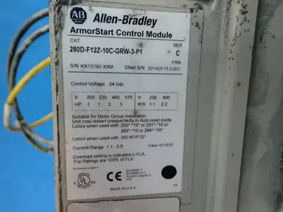 USED ALLENBRADLEY 280DF12Z10CGRW3P1