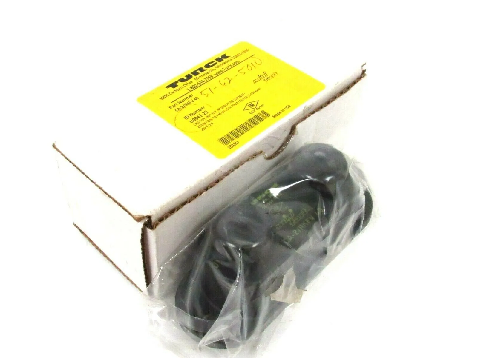 NEW TURCK CA 2 RKFV 40 U 094123