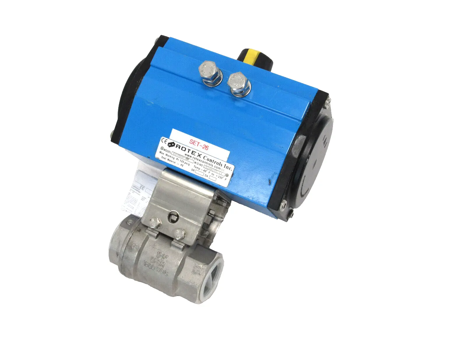 NEW ROTEX ECU90SR ACTUATOR VALVE 1-1/2" ORD2255-1