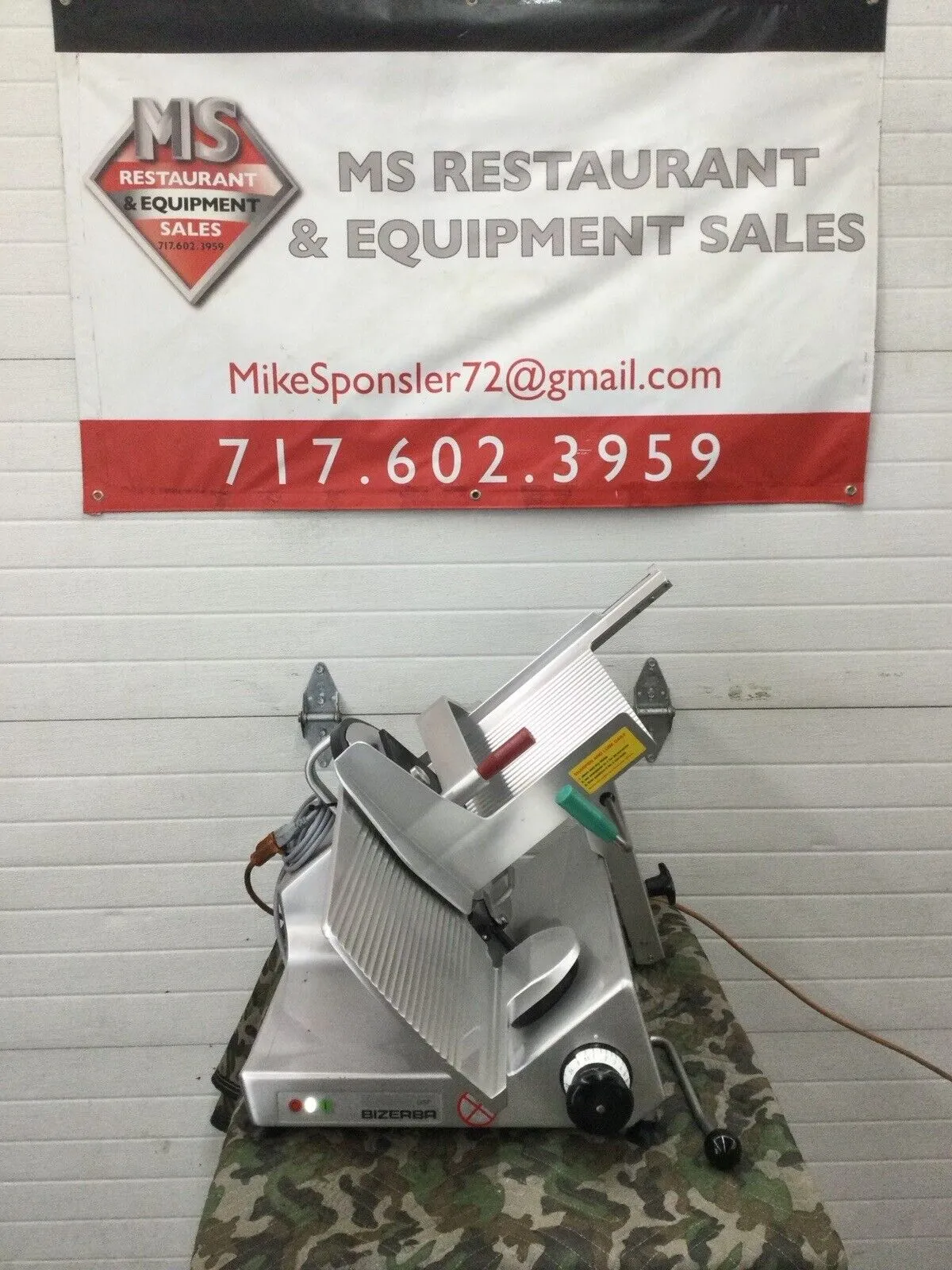 2017 GSPH Manual Bizerba Deli Slicer Fully Refurbished And Working