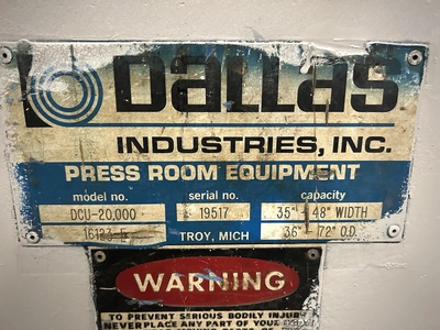 USED 1996 DALLAS DCU-20000