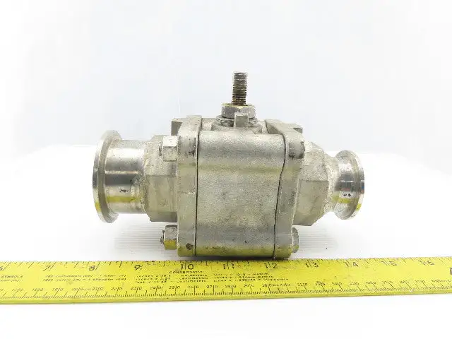 2" To 1-1/2" Stainless Steel Sanitary Ball Valve Reducer