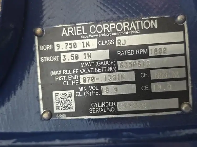 Used ARIEL RJ Cylinders California US | Compression Source #524990