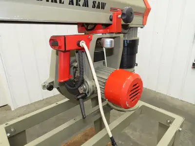 Omga RN 450 FM US Radial Arm Saw 12" Blade 4Hp Motor 18" 450mm Rip 230/460V 3Ph