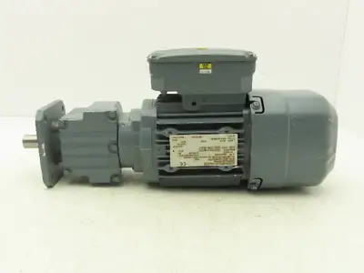 Sew Eurodrive RF07 DRS71M4BE1/TH Brake Gearmotor 14:1-96rpm .5kw 220/420V 3PH