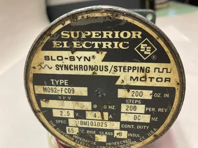 Used SUPERIOR M092-FC09 Industrial Controls Ohio US | Surplus Asset Holdings #1243211