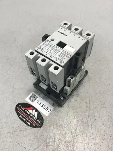Used SIEMENS 3TF4722-OAK6 PLC Contactors | Ideal Machinery #621880