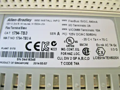 USED Allen-Bradley 1794-IE8