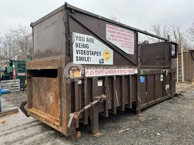 Used SP INDUSTRIES CP-6101 6YARD STATIONARY Misc Recycling | US Recycling Equipment #474999