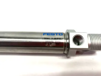 New | in-Stock Festo Round Body ISO Pneumatic Cylinder, 60mm Stroke, 1908286 Pneumatic Cylinders Michigan US | Maverick Industrial Sales #1390708