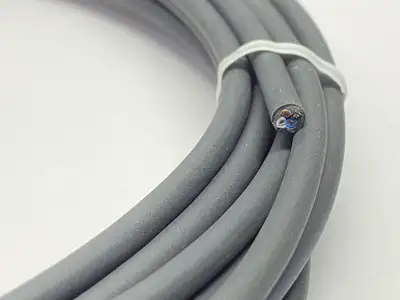 USED LUMBERG AUTOMATION CORDSET FEMALE M12 4-PIN 5M 600003093