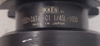 NIKKEN CAT 40-C1 1/4SL-105U Tooling & Accessories, Tooling | Machinery Central (2)