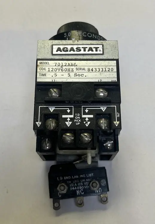 Used AGASTAT 7012ABL Miscellaneous Equipment (Electrical & Power) | Surplus Asset Holdings #1195024