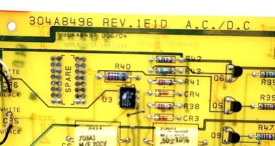 USED GENERAL ELECTRIC 304A8496 GATE BOARD REV.1E1D