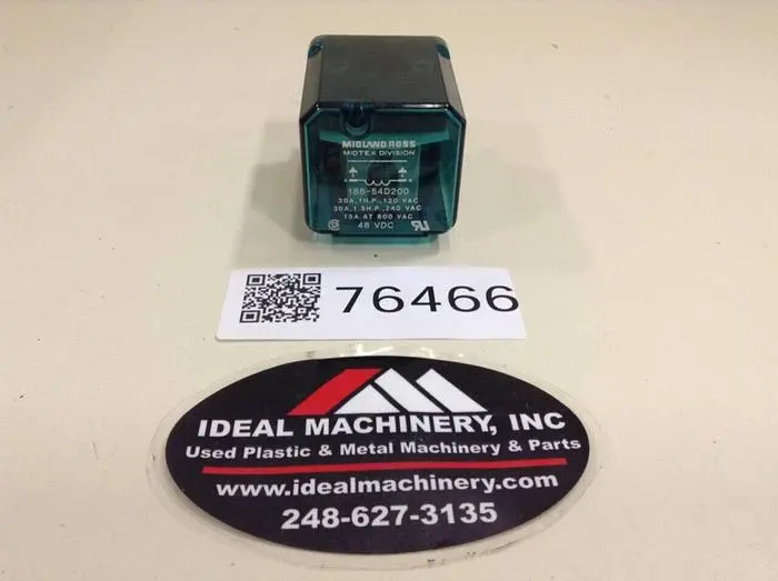 Used MIDTEX 188-54D200 Relays & Switches Michigan US | Ideal Machinery #590514