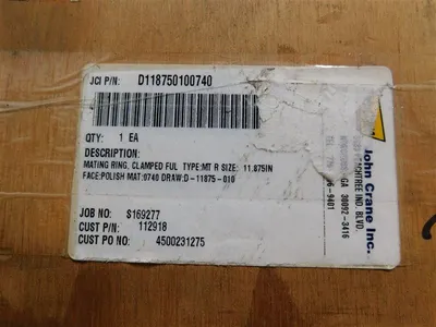 John Crane D118750100740 Clamped Ful Mating Ring 112918 16-5/8" OD 12" ID Used