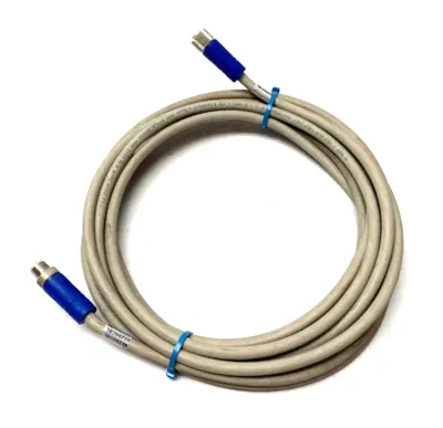USED LUMBERG PROFINET DOUBLE ENDED CABLE ASSEMBLY 5M LENGTH
