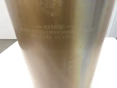 Challenger Stainless Dispensing Pressure Vessel Tank 130 PSI 8 Gallon