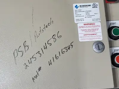 Used BENSHAW FVN-005-N-600-3-E-2-3R-0000002 Switchgears British Columbia CA | Lenmark #1428339