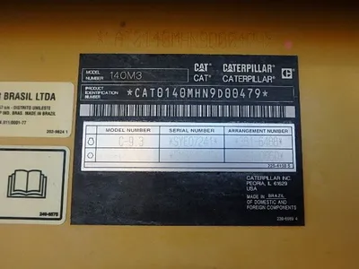 2015 Caterpillar 140M3